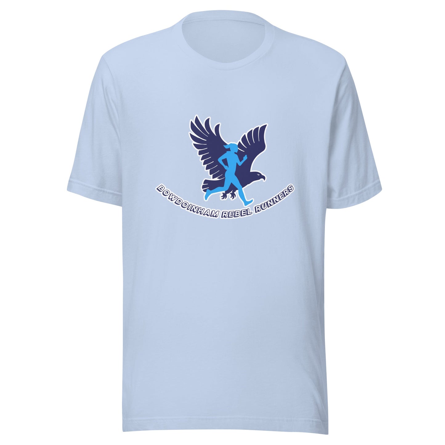 Performance | T-Shirt | Bowdoinham Rebel Runners | Emblem Logo