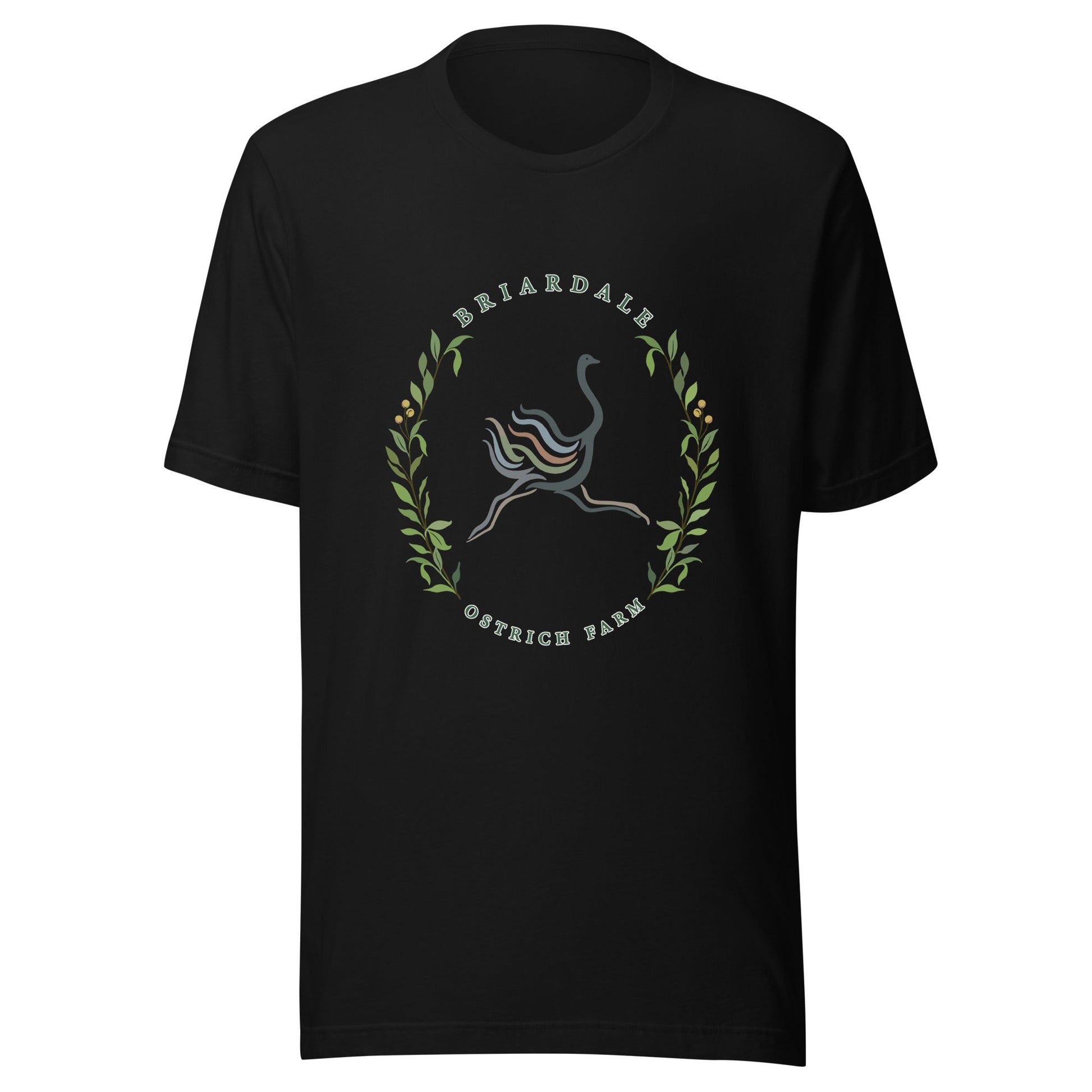 Performance | T-Shirt | Briardale Ostrich Farm | Crest Logo