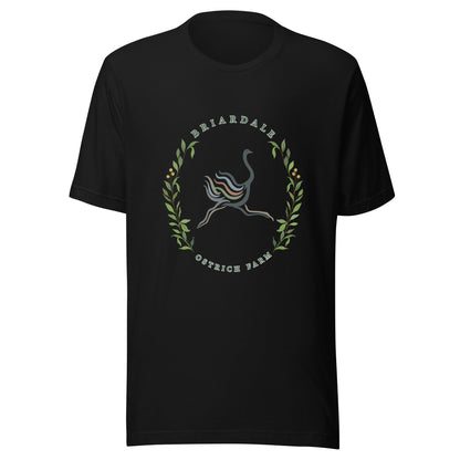 Performance | T-Shirt | Briardale Ostrich Farm | Crest Logo