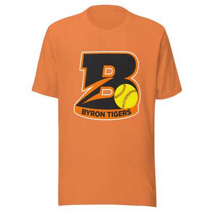 Performance | T-Shirt | Byron High School Softball | Softball Logo