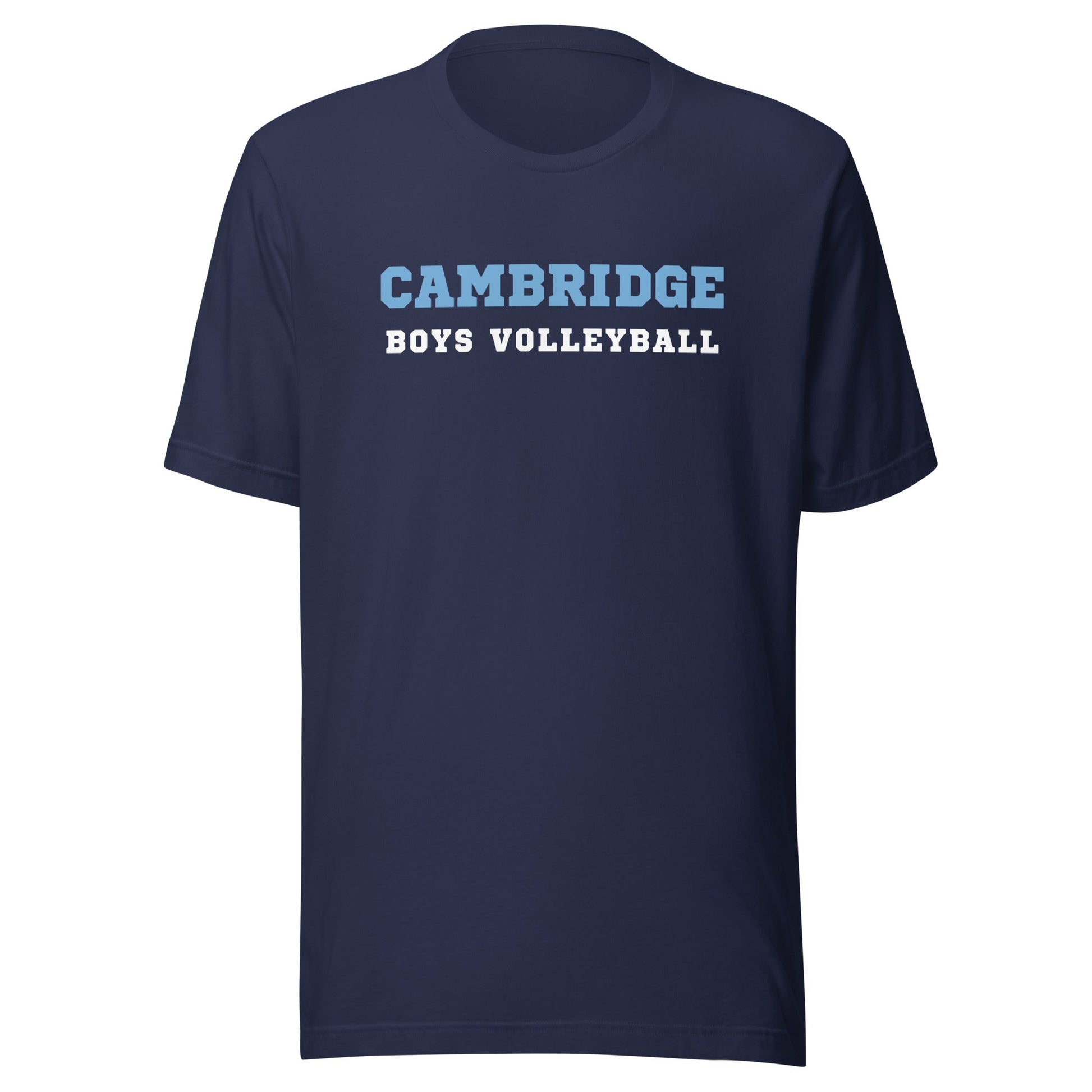Performance | T-Shirt | Cambridge Volleyball | Block Script Logo