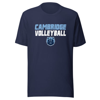 Performance | T-Shirt | Cambridge Volleyball | Modern Logo