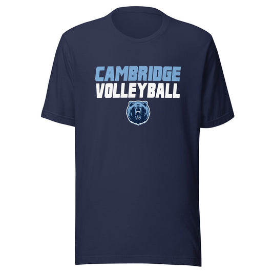 Performance | T-Shirt | Cambridge Volleyball | Modern Logo