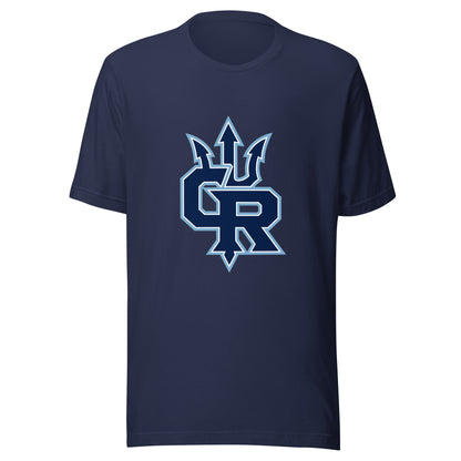 Performance | T-Shirt | Cape Riptides Baseball | Emblem Logo