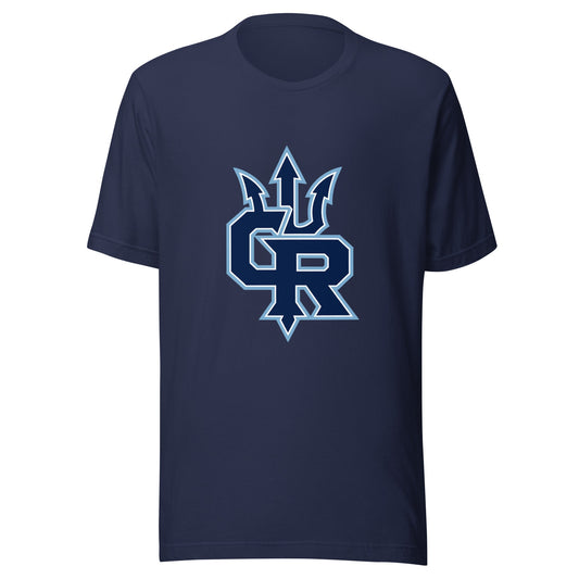 Performance | T-Shirt | Cape Riptides Baseball | Emblem Logo
