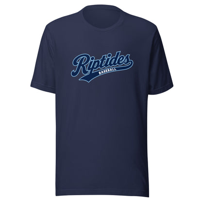 Performance | T-Shirt | Cape Riptides Baseball | Modern Script Logo