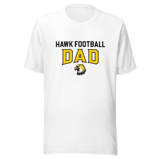 Performance | T-Shirt | Cardinal Ohara Hawks | Football Dad Logo