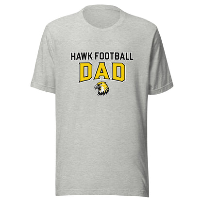 Performance | T-Shirt | Cardinal Ohara Hawks | Football Dad Logo