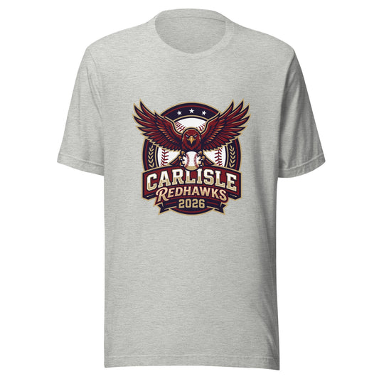Performance | T-Shirt | Carlisle Redhawks | Emblem Logo