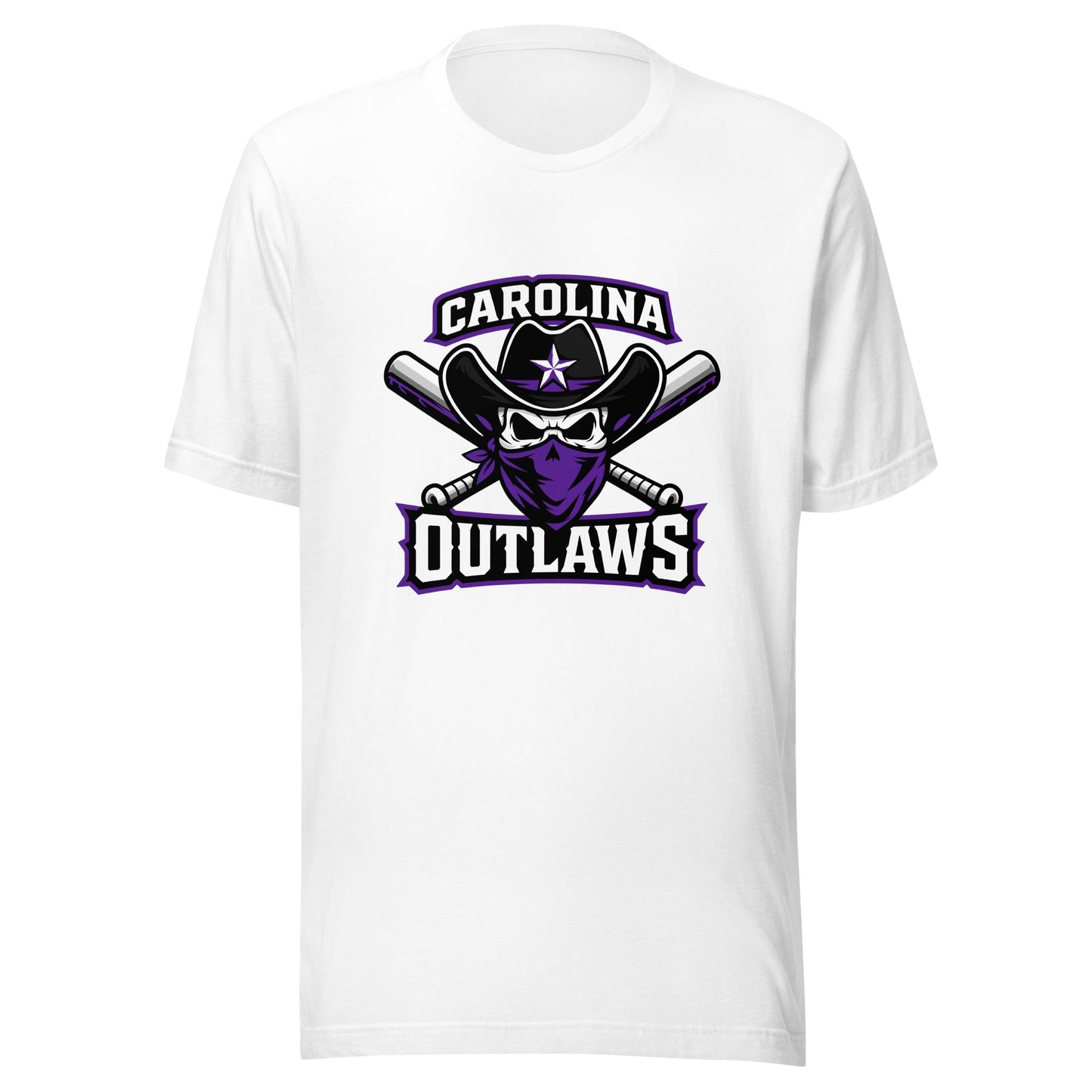 Performance | T-Shirt | Carolina Outlaws Baseball | Crest Logo