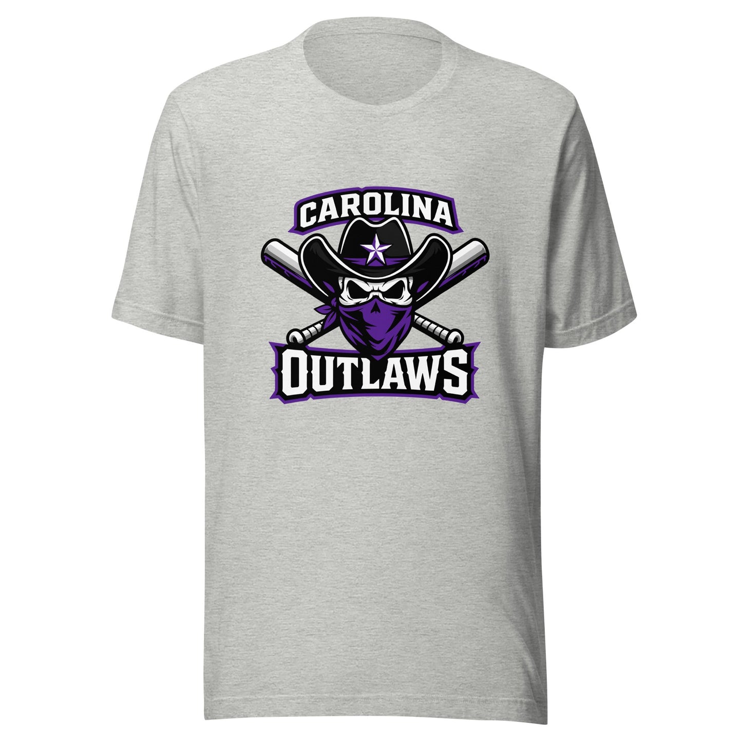 Performance | T-Shirt | Carolina Outlaws Baseball | Crest Logo
