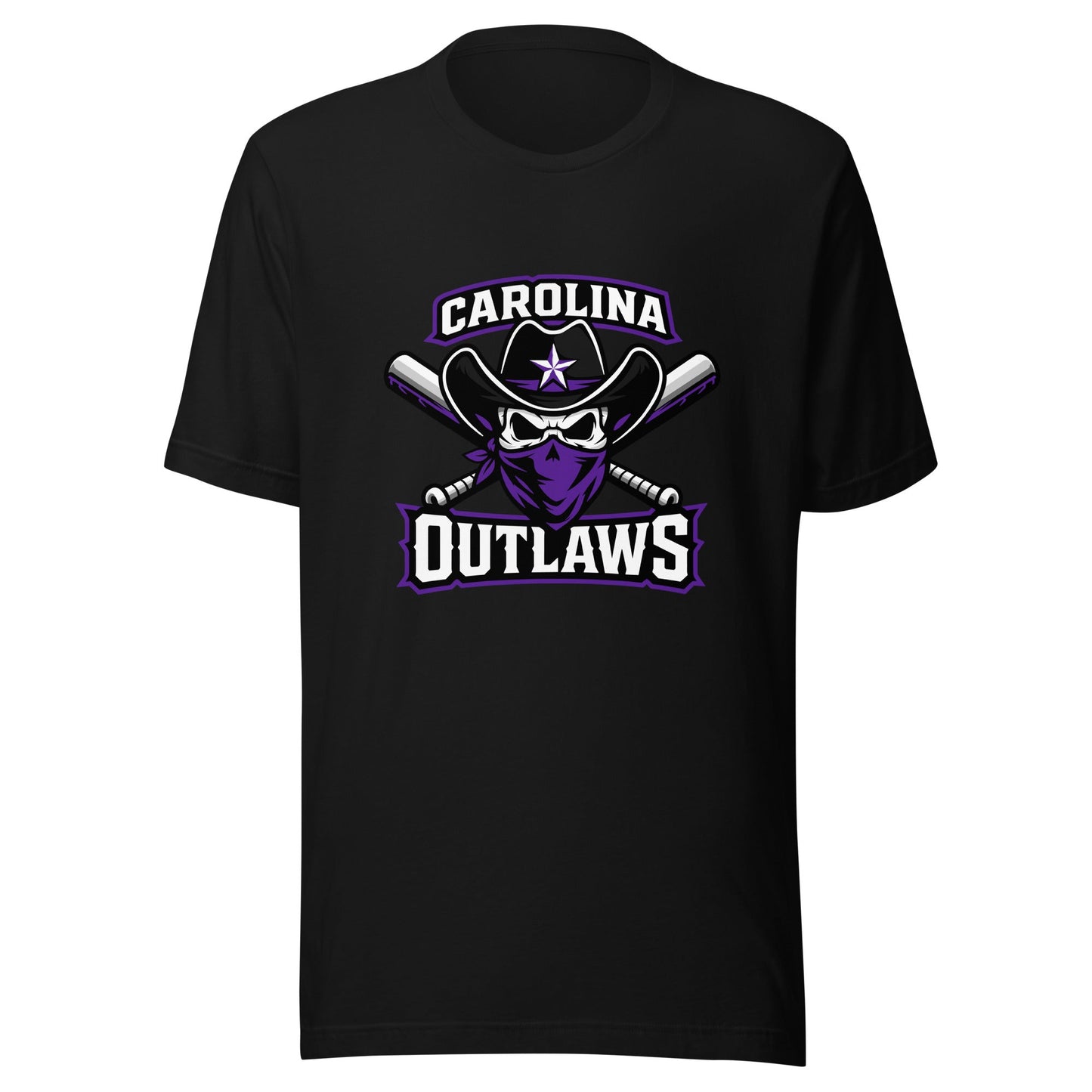 Performance | T-Shirt | Carolina Outlaws Baseball | Crest Logo