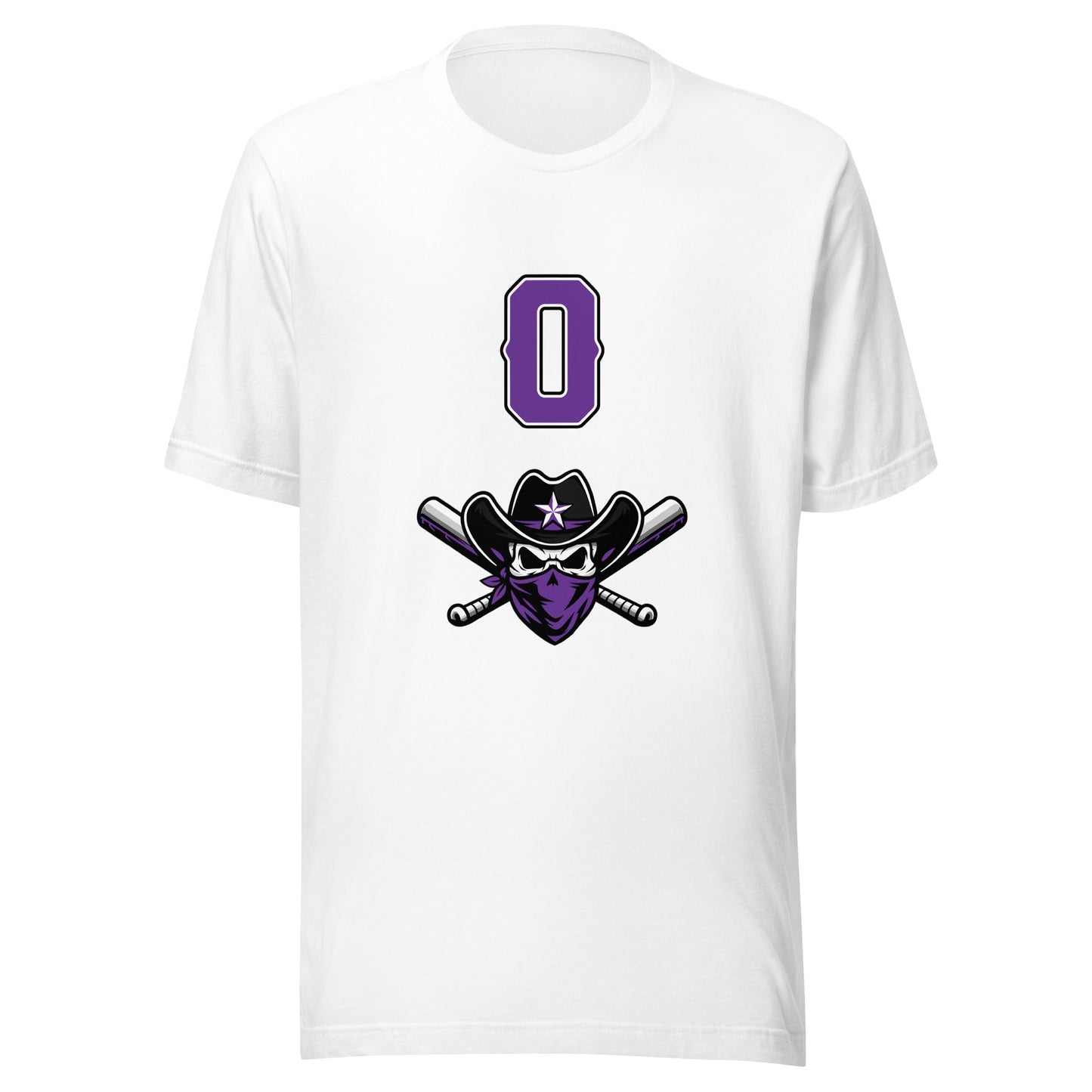 Performance | T-Shirt | Carolina Outlaws Baseball | Purple Renegades Logo