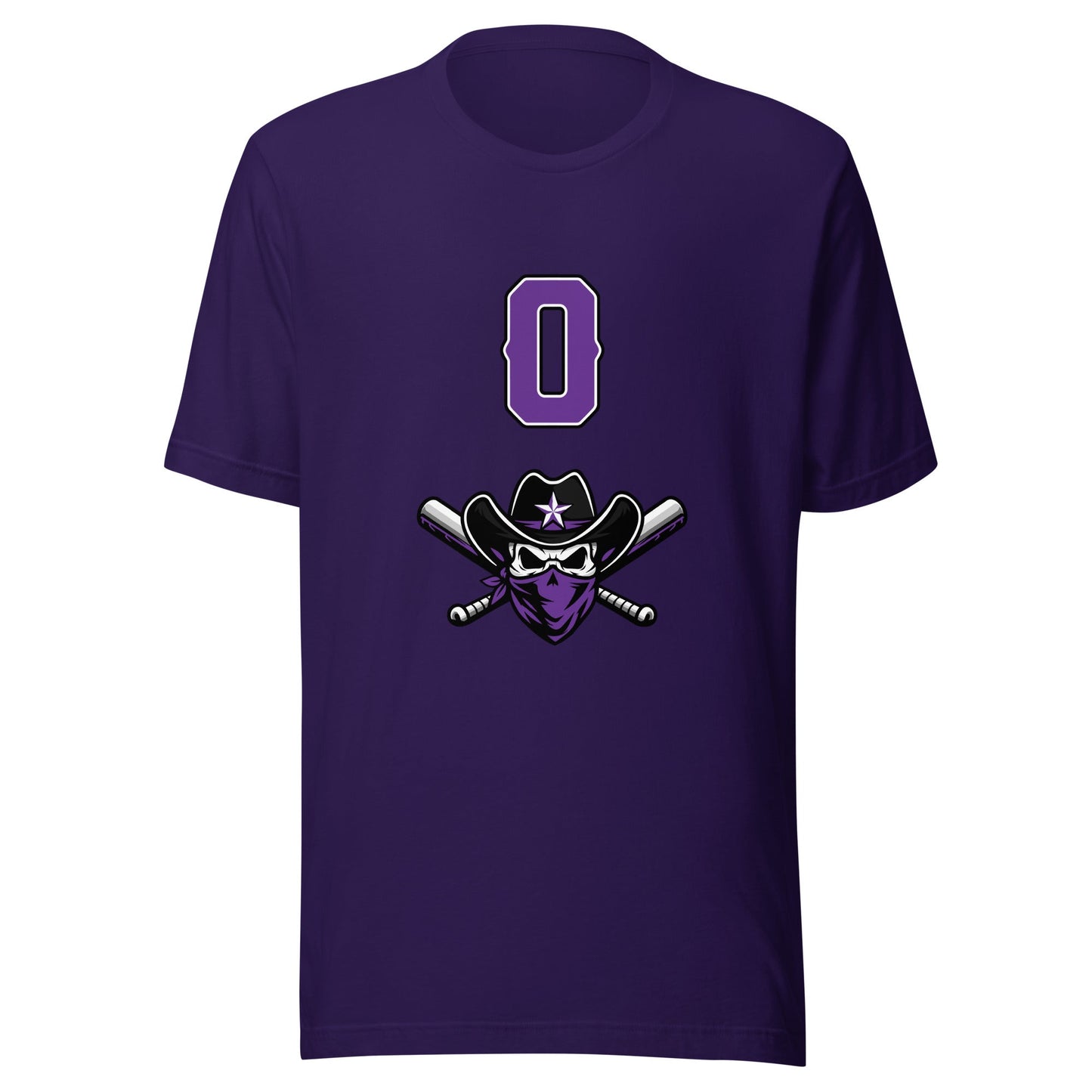 Performance | T-Shirt | Carolina Outlaws Baseball | Purple Renegades Logo