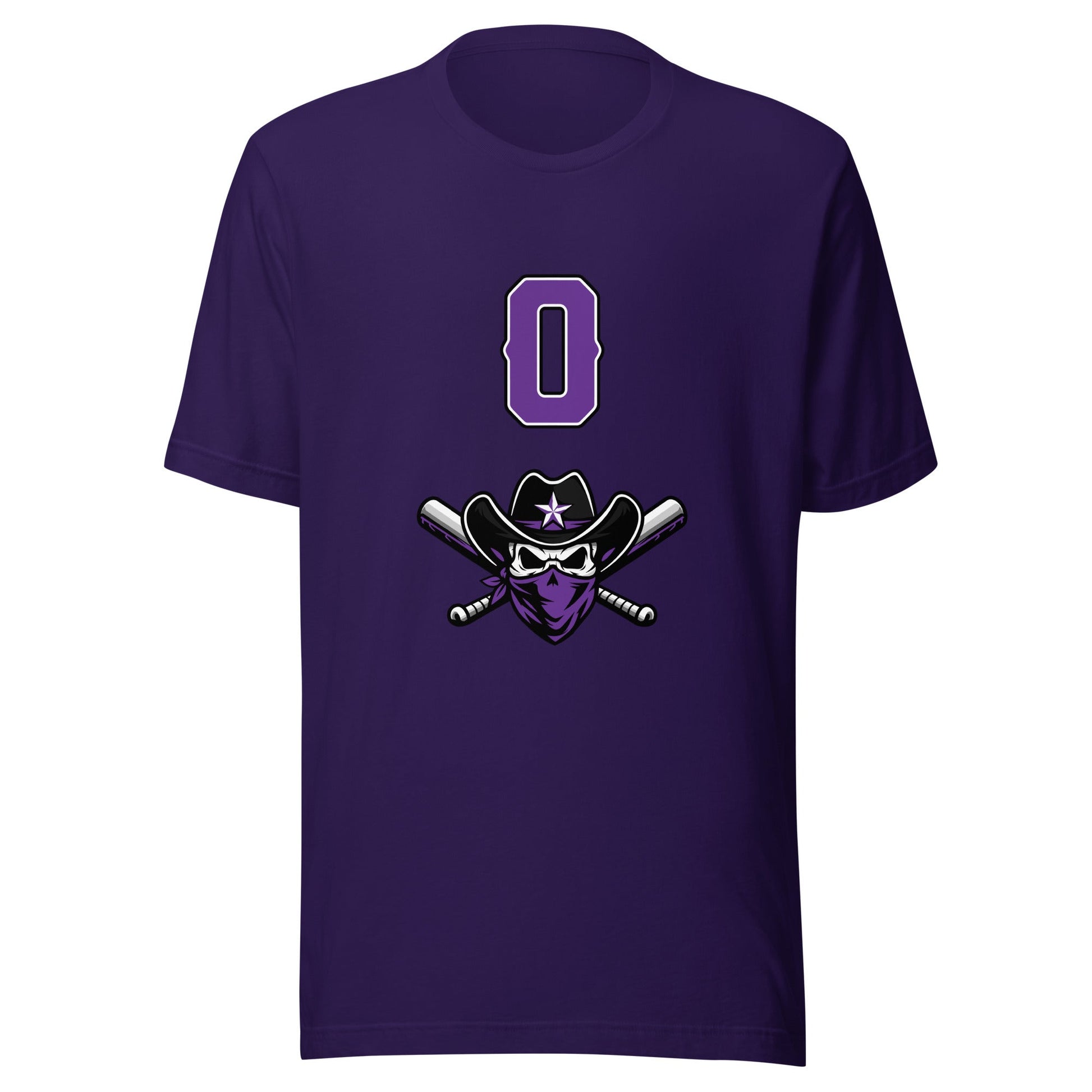 Performance | T-Shirt | Carolina Outlaws Baseball | Purple Renegades Logo