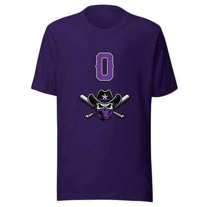 Performance | T-Shirt | Carolina Outlaws Baseball | Purple Renegades Logo
