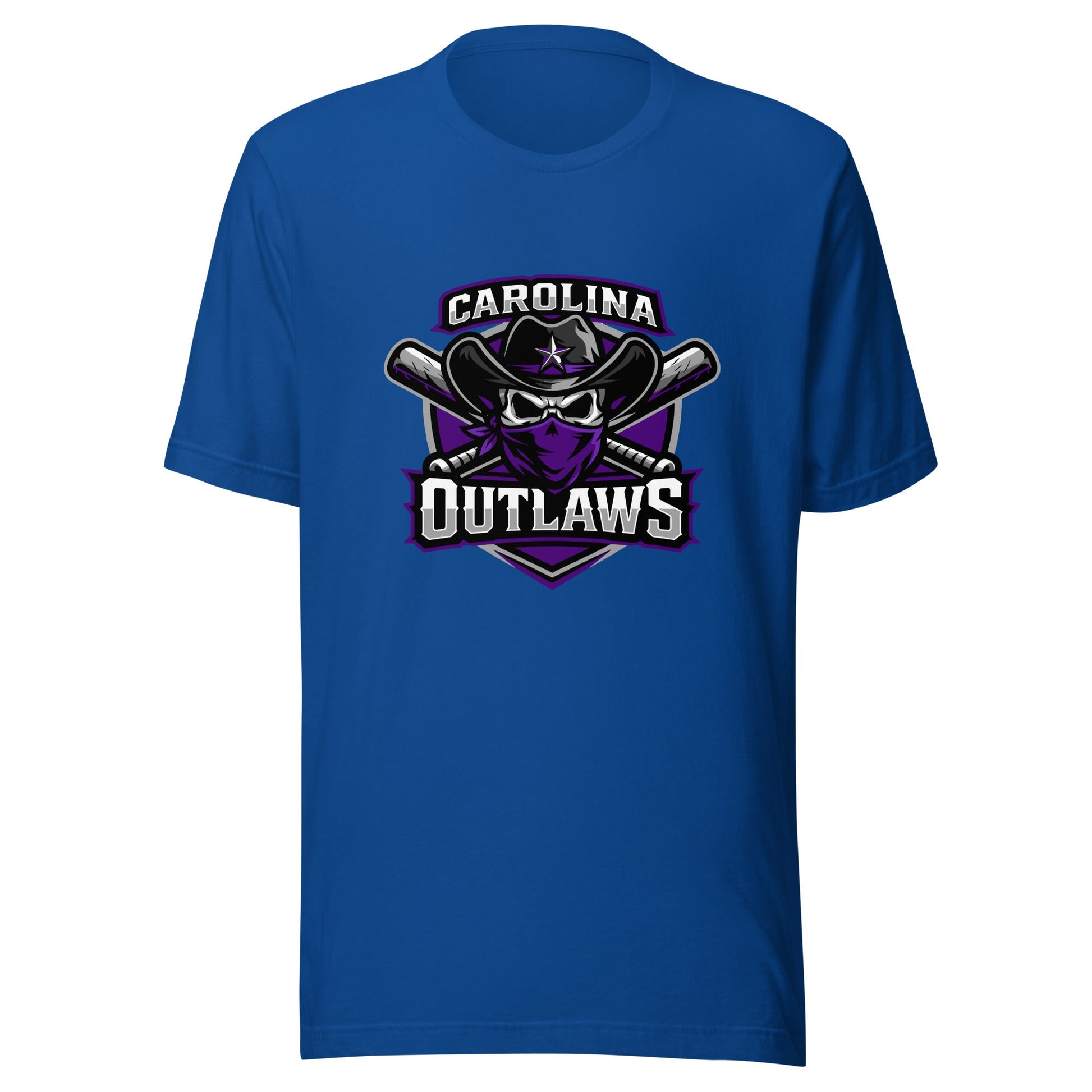 Performance | T-Shirt | Carolina Outlaws Baseball | Shield Logo