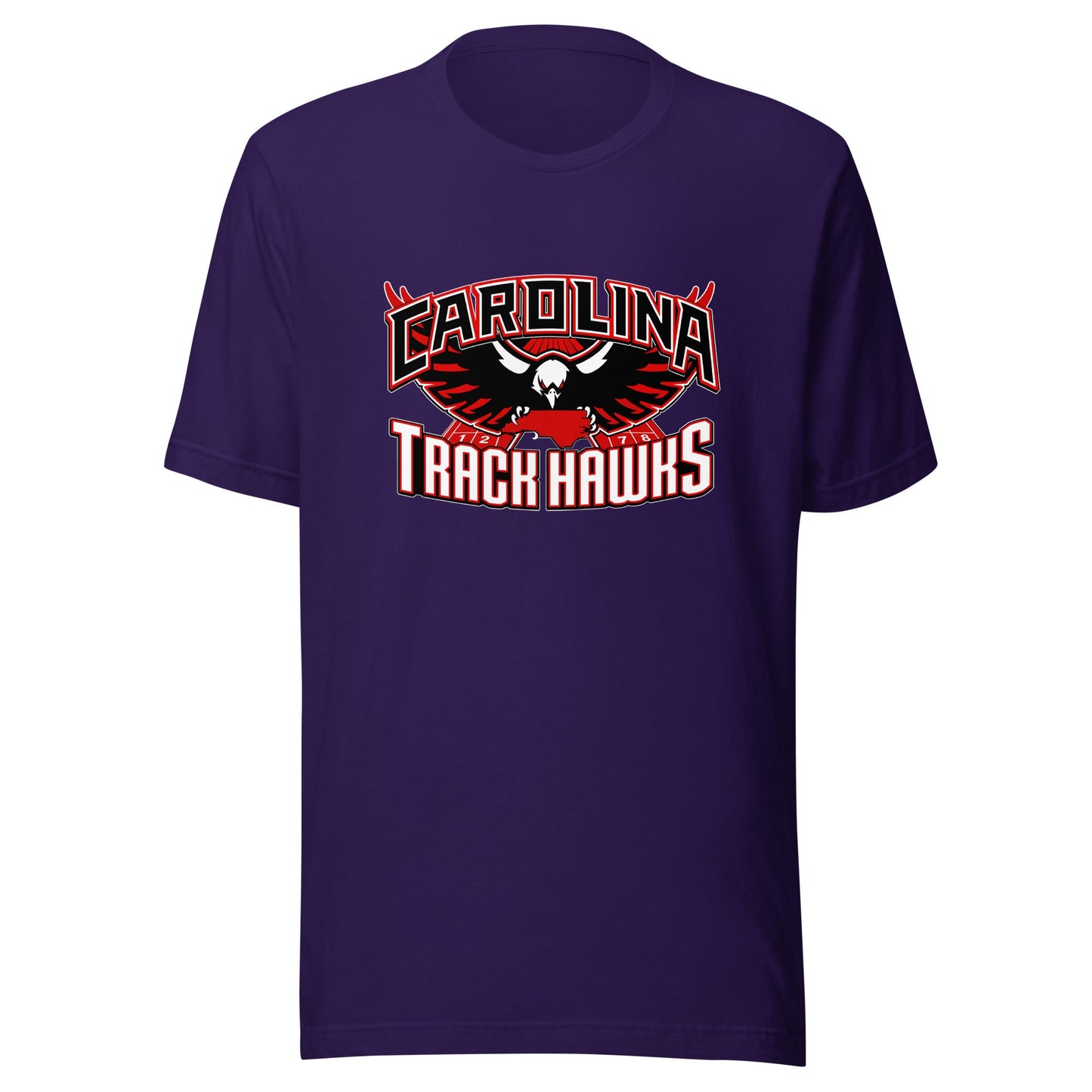 Performance | T-Shirt | Carolina track Hawks | Emblem Logo
