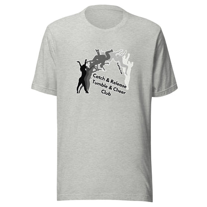 Performance | T-Shirt | Catch & Release Tumble & Cheer Club | Tumble Logo