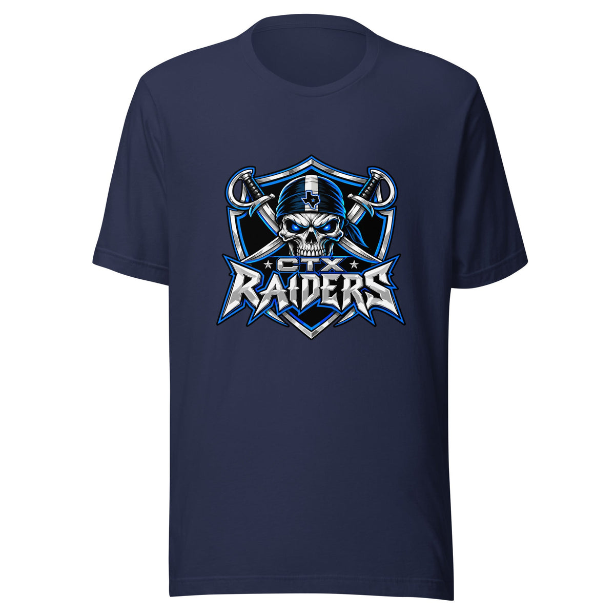 Performance | T-Shirt | Central Texas Raiders | Shield Logo