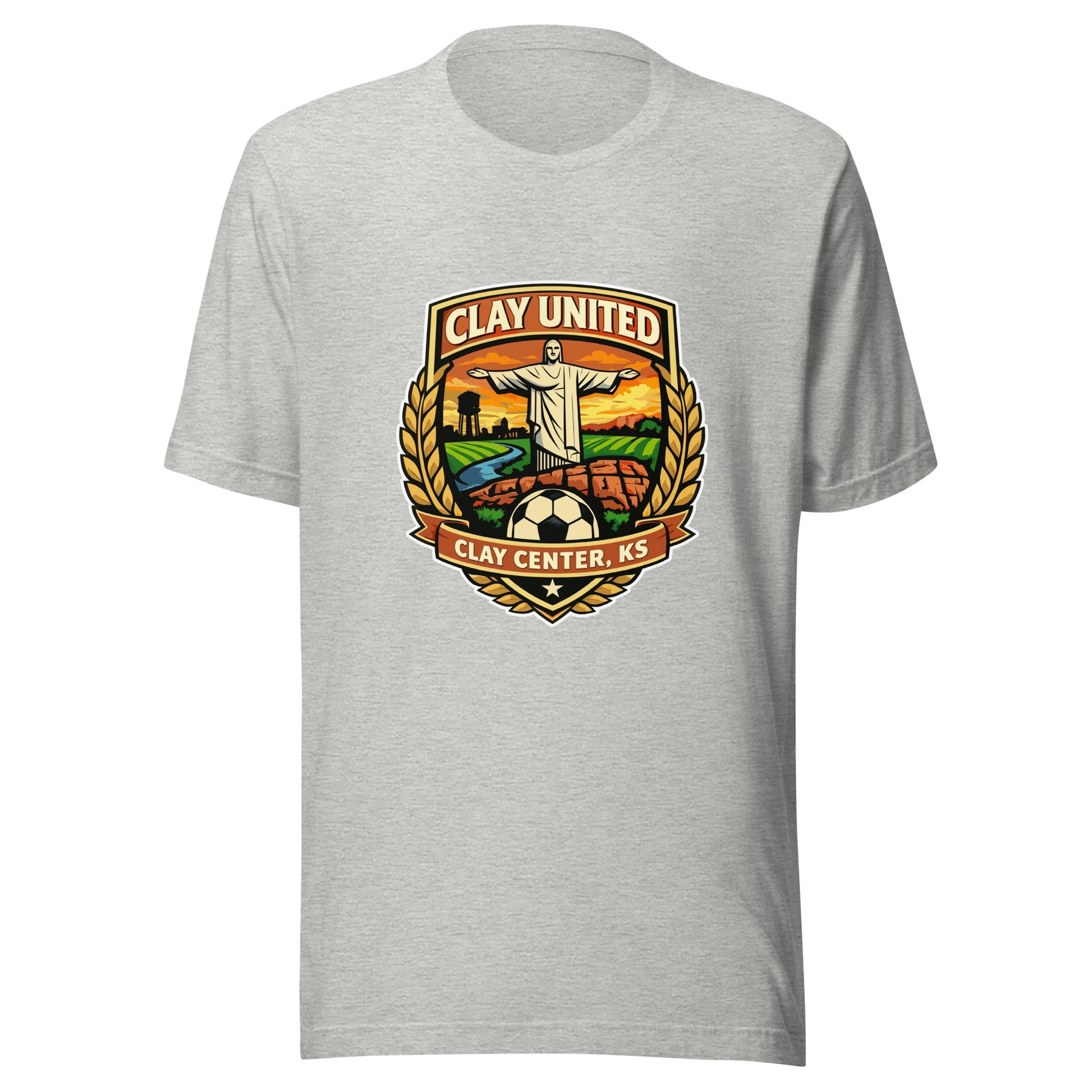Performance | T-Shirt | Clay United | Crest Logo