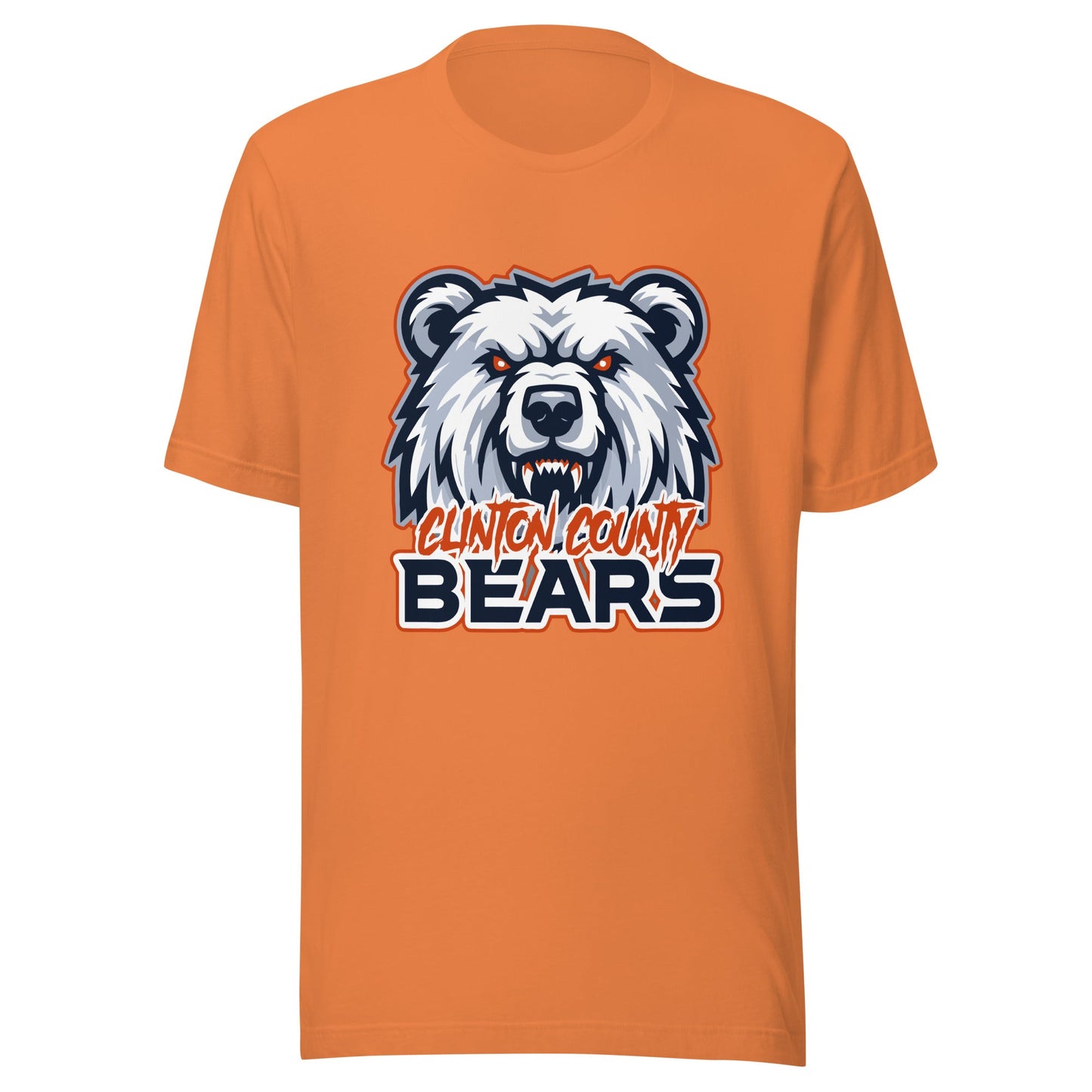 Performance | T-Shirt | CLINTON COUNTY BEARS | Bears Mascot Logo