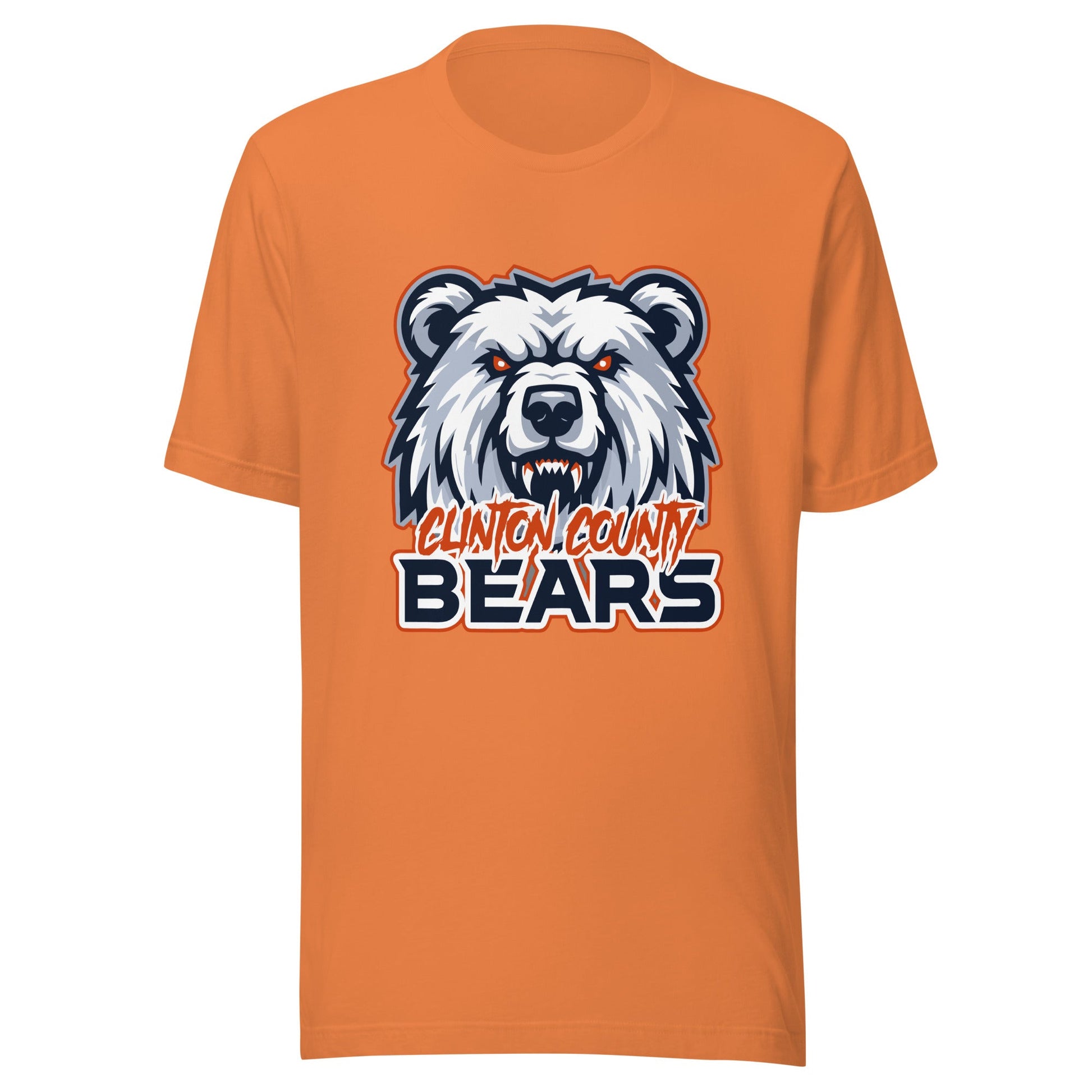 Performance | T-Shirt | CLINTON COUNTY BEARS | Bears Mascot Logo
