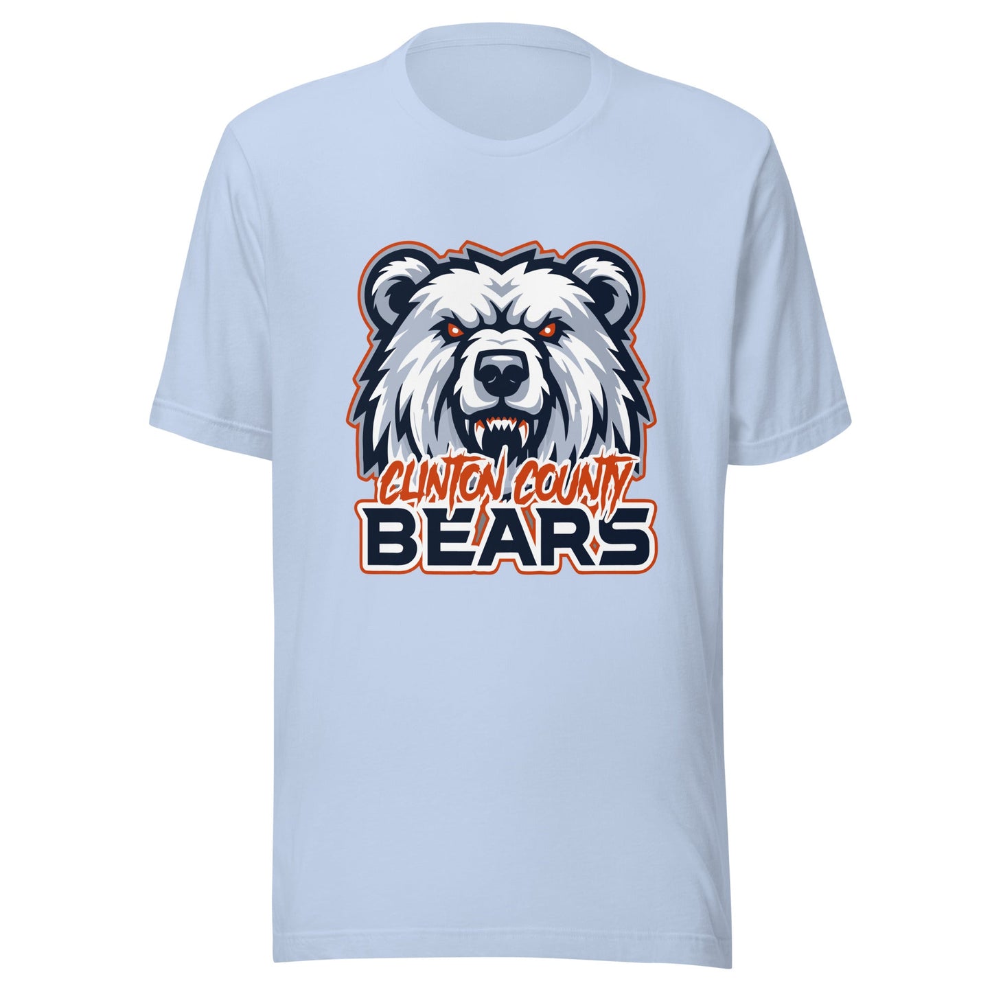 Performance | T-Shirt | CLINTON COUNTY BEARS | Bears Mascot Logo