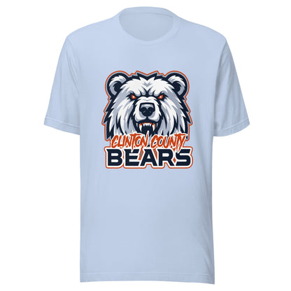 Performance | T-Shirt | CLINTON COUNTY BEARS | Bears Mascot Logo