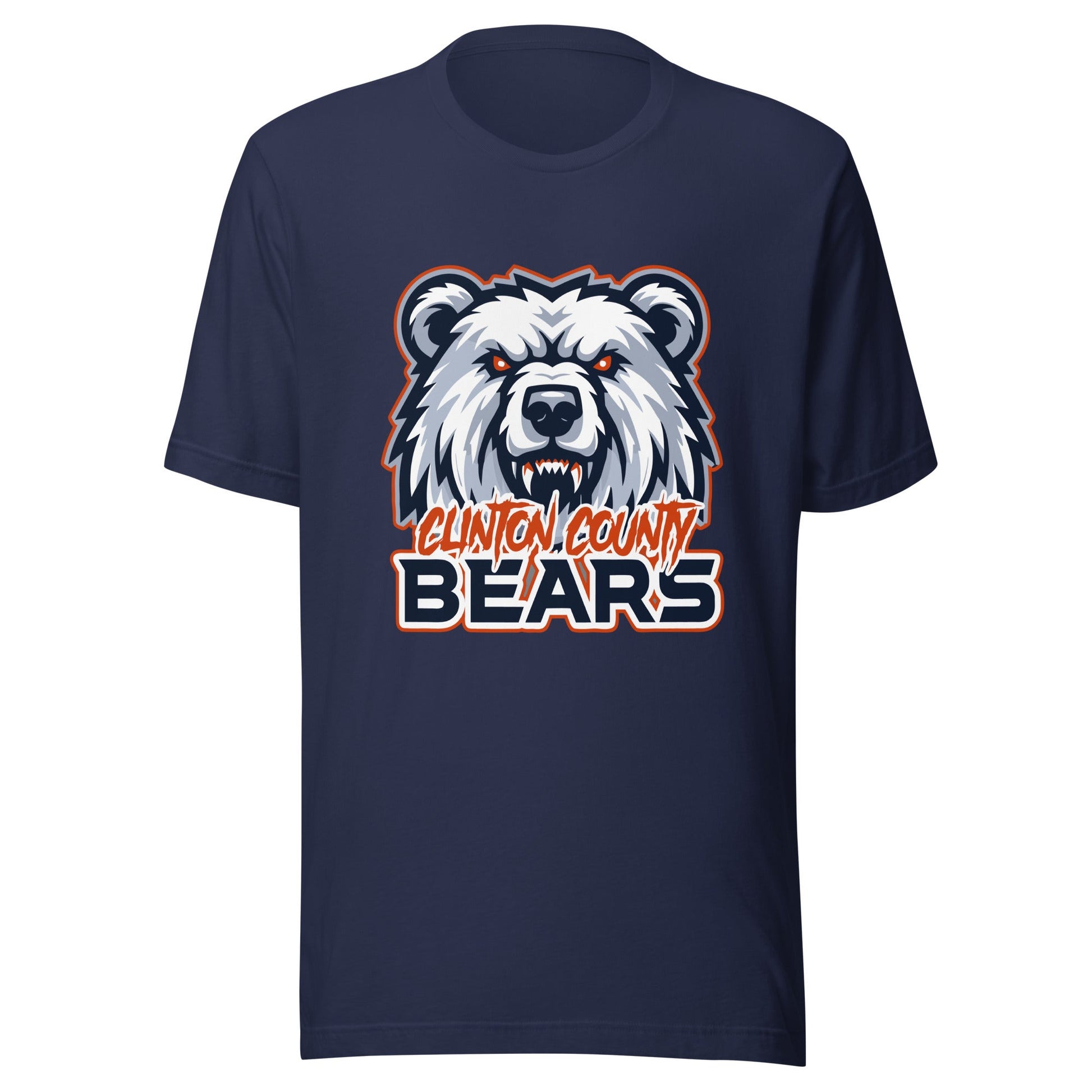 Performance | T-Shirt | CLINTON COUNTY BEARS | Bears Mascot Logo