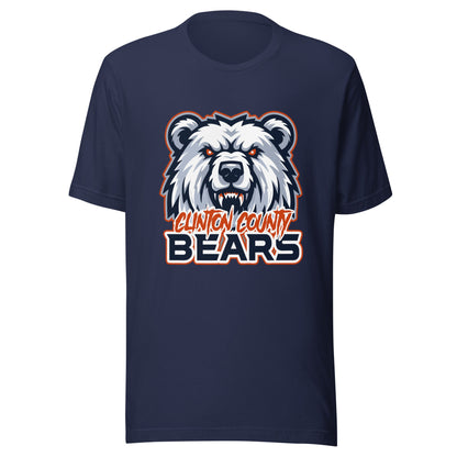 Performance | T-Shirt | CLINTON COUNTY BEARS | Bears Mascot Logo