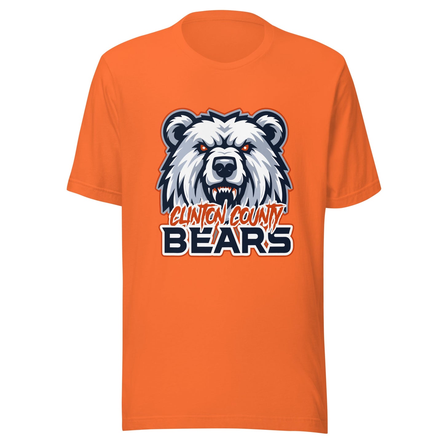 Performance | T-Shirt | CLINTON COUNTY BEARS | Bears Mascot Logo