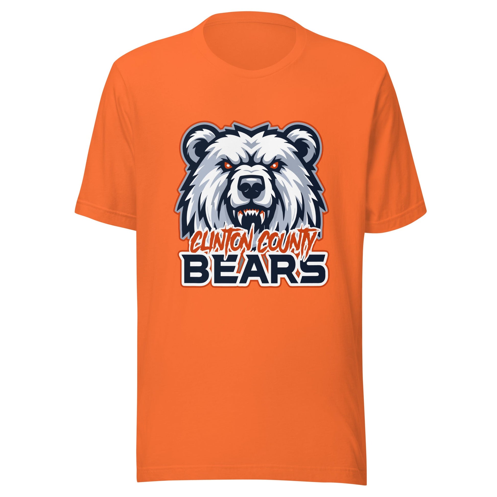 Performance | T-Shirt | CLINTON COUNTY BEARS | Bears Mascot Logo