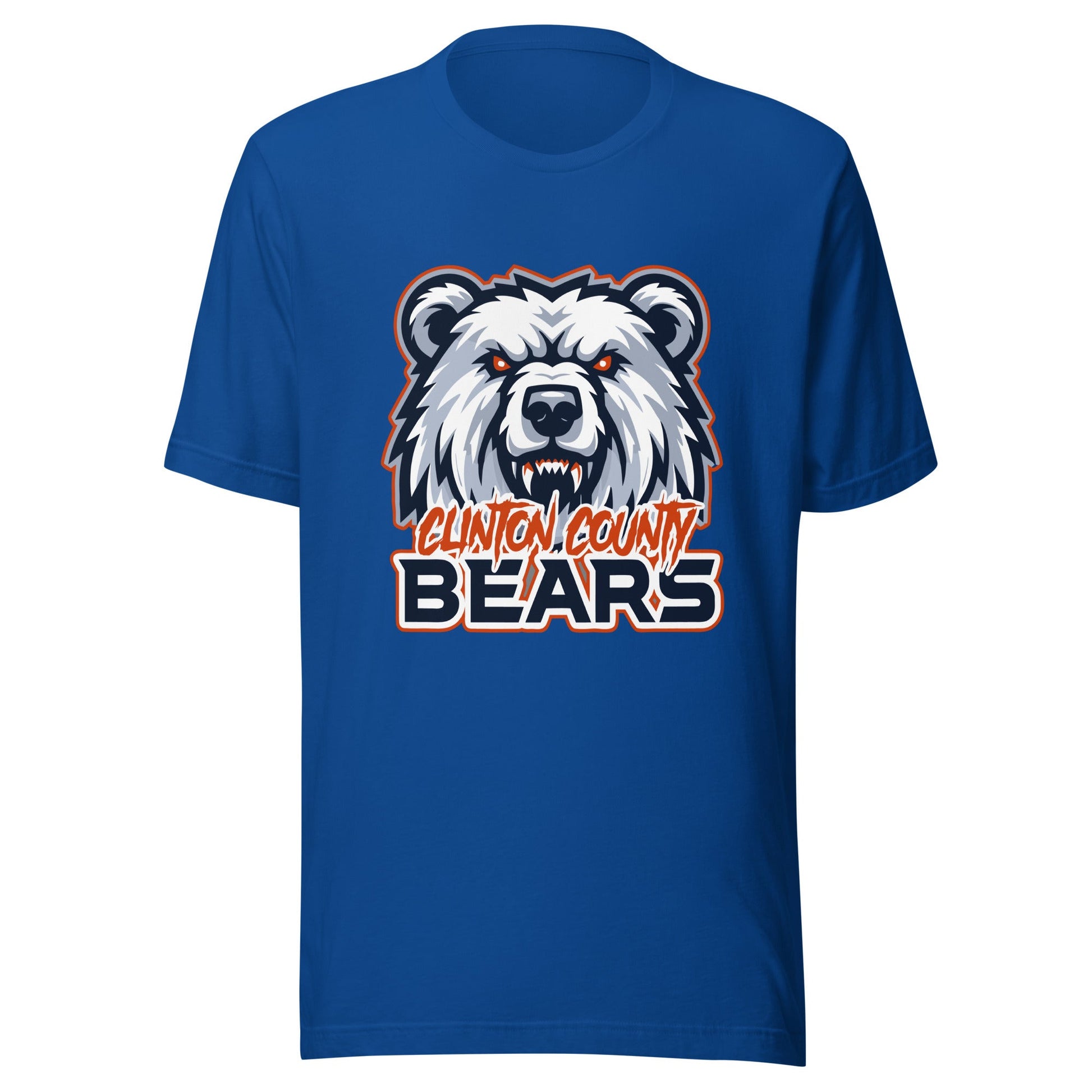 Performance | T-Shirt | CLINTON COUNTY BEARS | Bears Mascot Logo