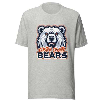 Performance | T-Shirt | CLINTON COUNTY BEARS | Bears Mascot Logo