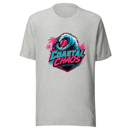 Performance | T-Shirt | Coastal Chaos Fastpitch | Emblem Logo