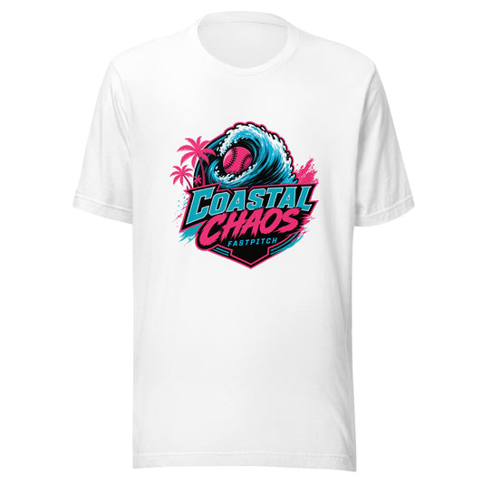 Performance | T-Shirt | Coastal Chaos Fastpitch | Emblem Logo