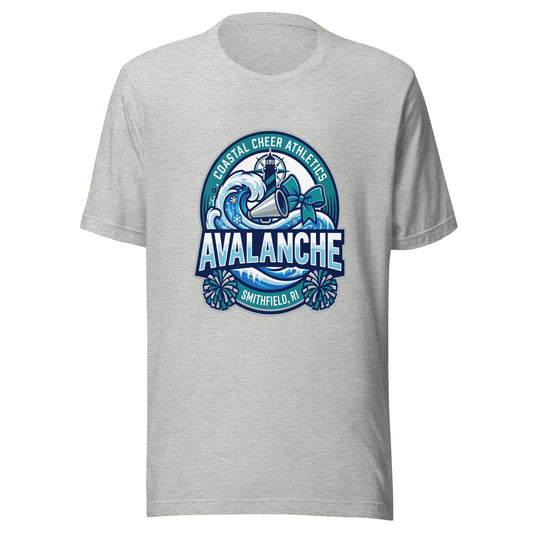 Performance | T-Shirt | Coastal Cheer Athletics Avalanche