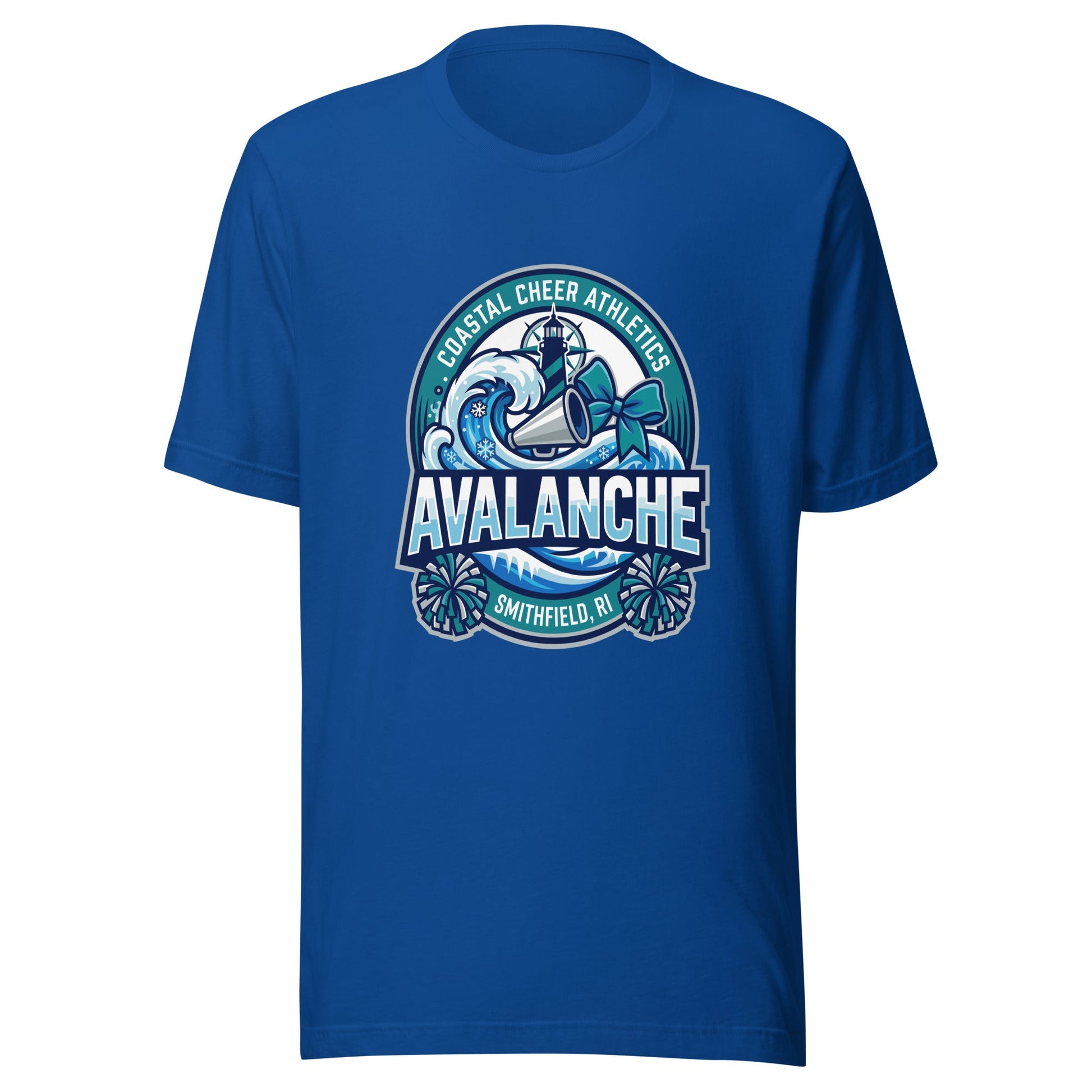 Performance | T-Shirt | Coastal Cheer Athletics Avalanche