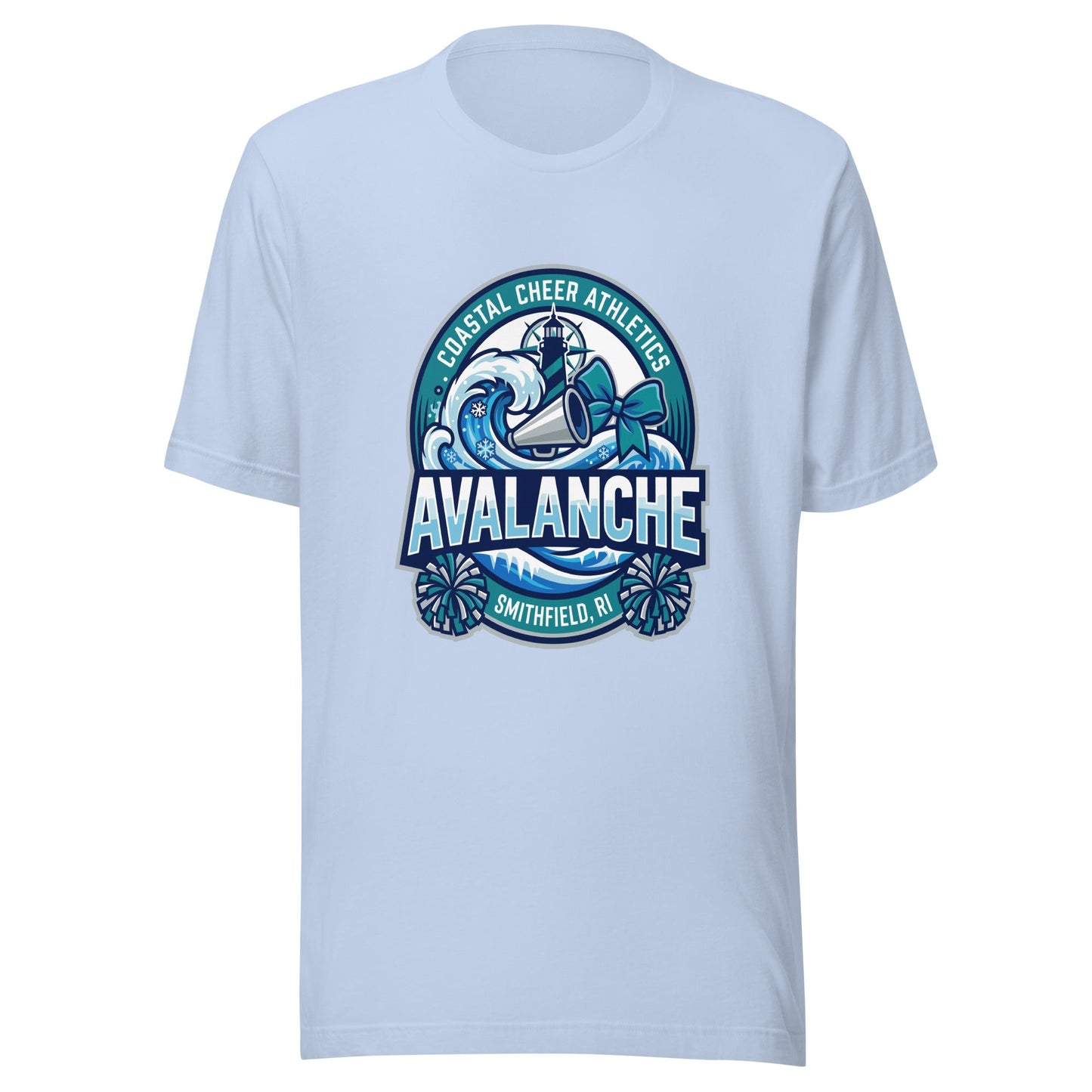 Performance | T-Shirt | Coastal Cheer Athletics Avalanche
