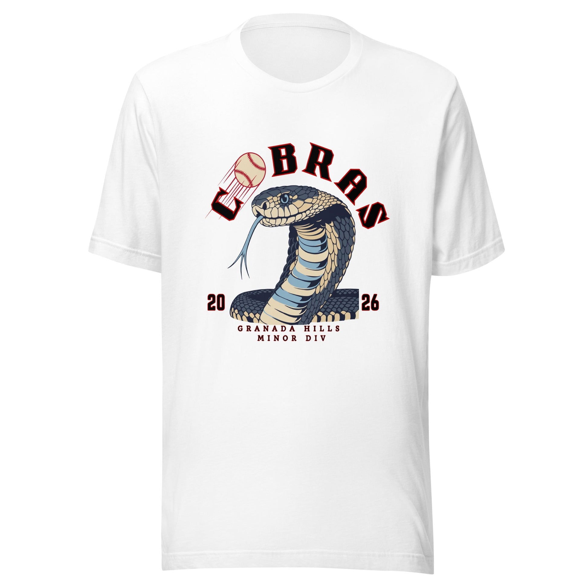 Performance | T-Shirt | Cobras '26 | Minor Div Logo