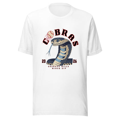 Performance | T-Shirt | Cobras '26 | Minor Div Logo