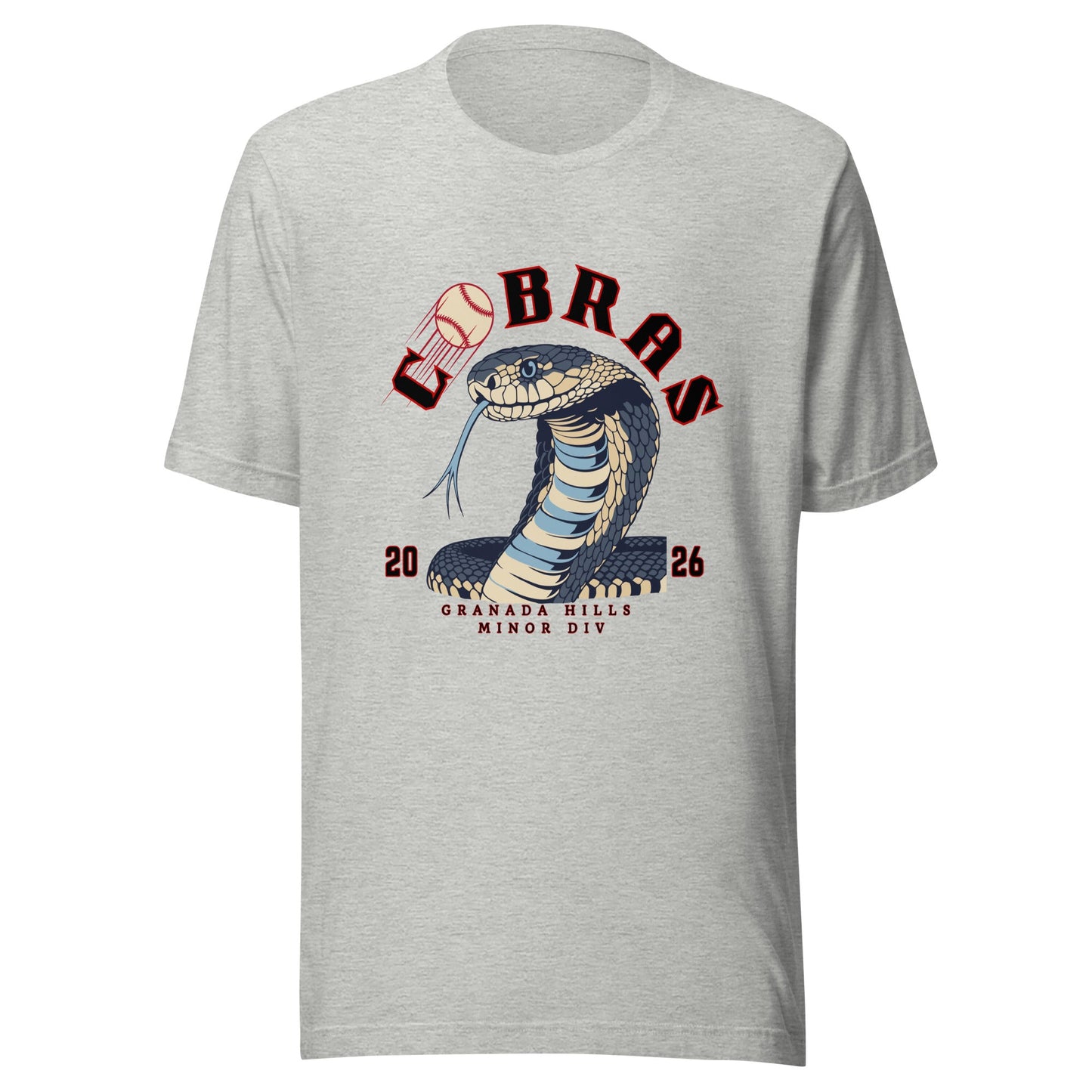 Performance | T-Shirt | Cobras '26 | Minor Div Logo