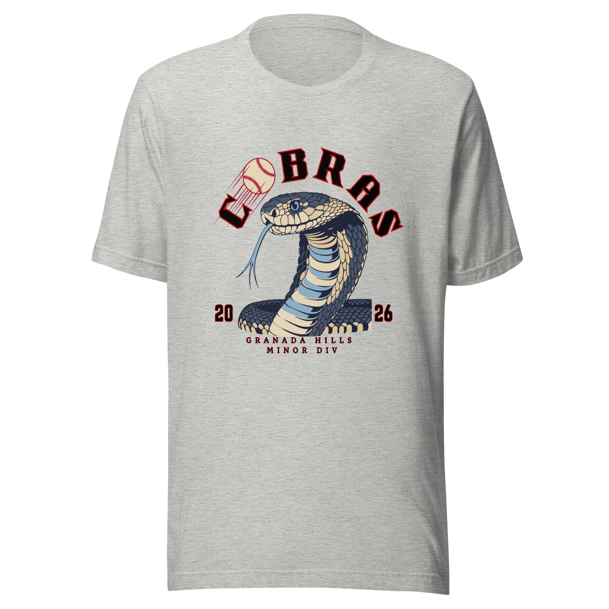 Performance | T-Shirt | Cobras '26 | Minor Div Logo