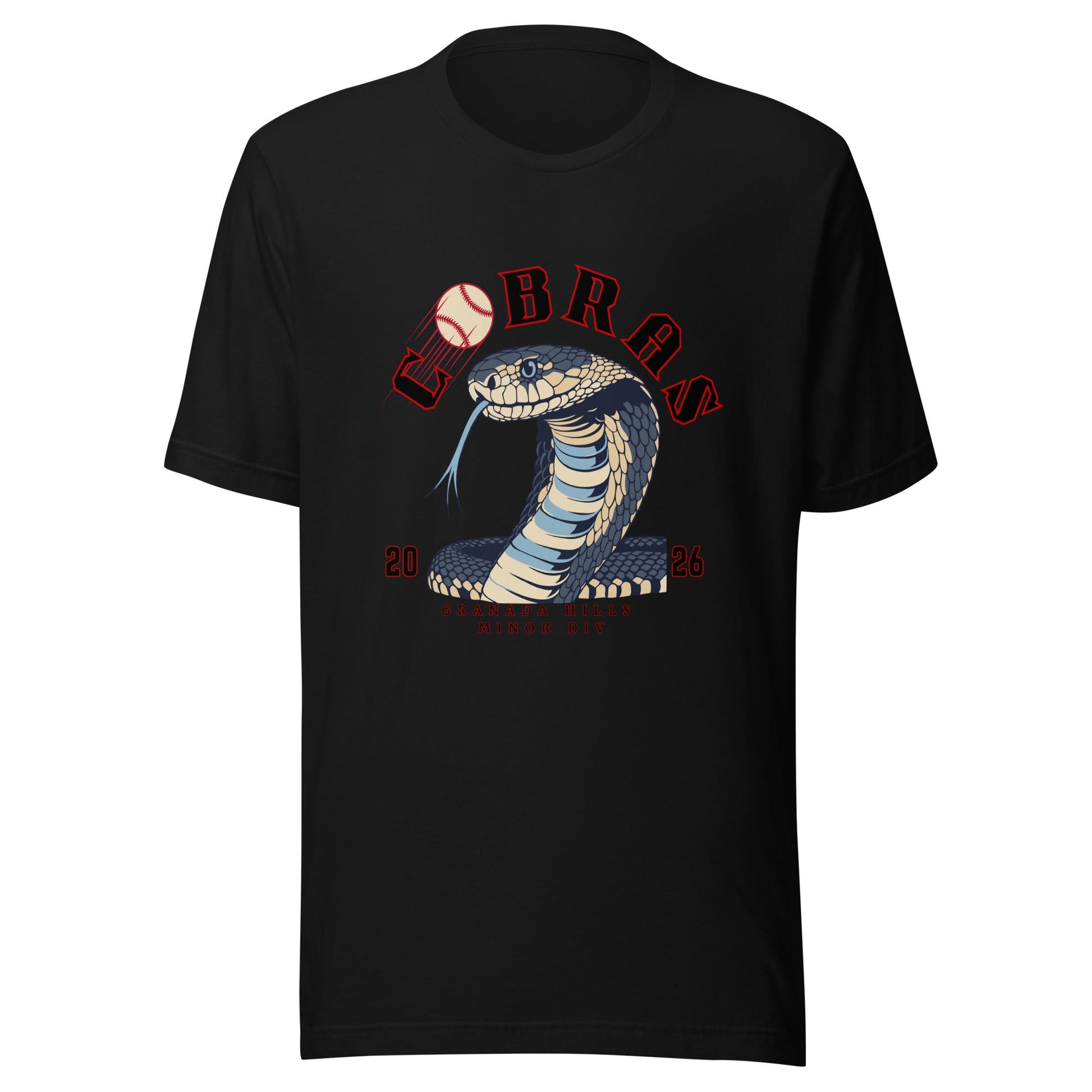 Performance | T-Shirt | Cobras '26 | Minor Div Logo
