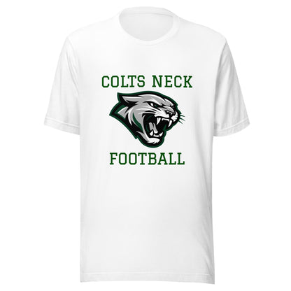 Performance | T-Shirt | Colts Neck Cougars | Youth Tackle Football (AYF) | Green Predator Logo