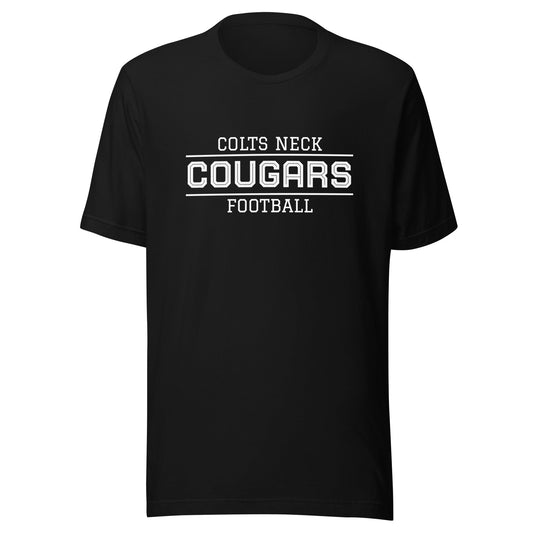 Performance | T-Shirt | Colts Neck Cougars | Youth Tackle Football (AYF) | Script Logo
