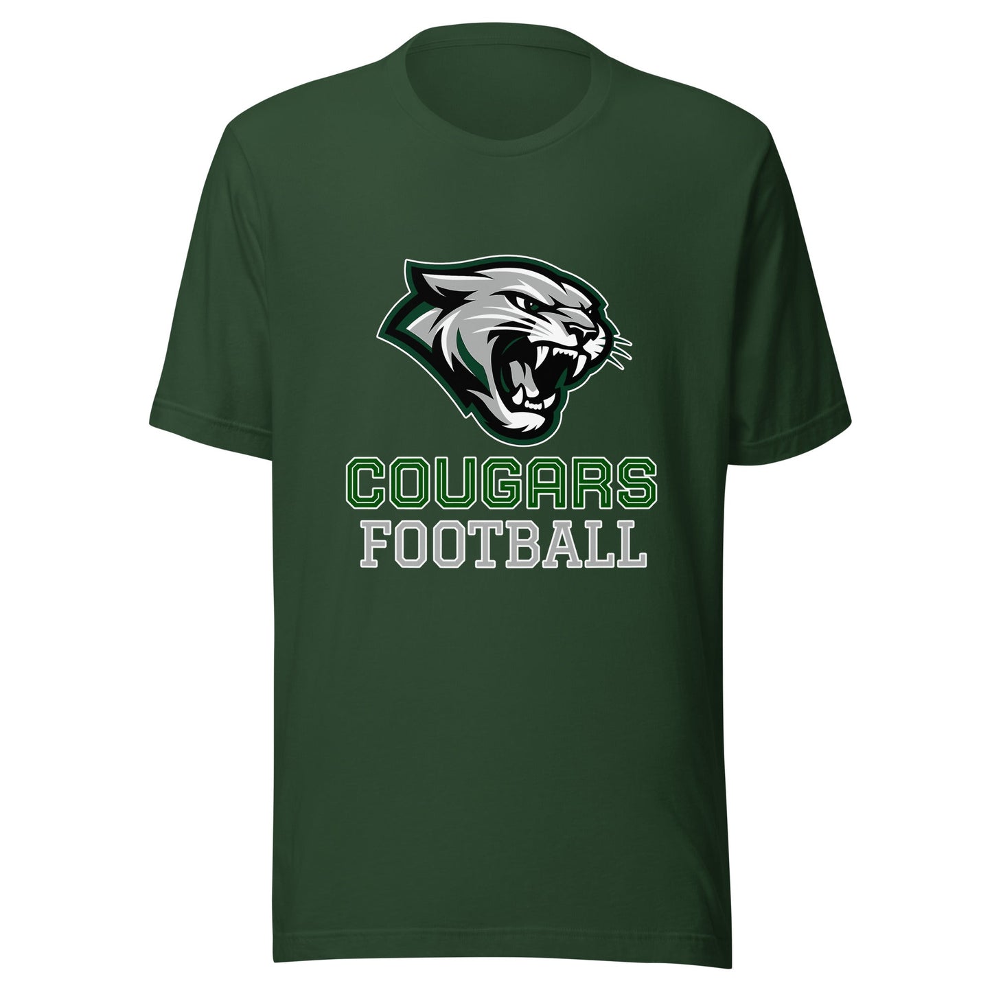 Performance | T-Shirt | Colts Neck Cougars | Youth Tackle Football (AYF) | Strike Mascot Logo
