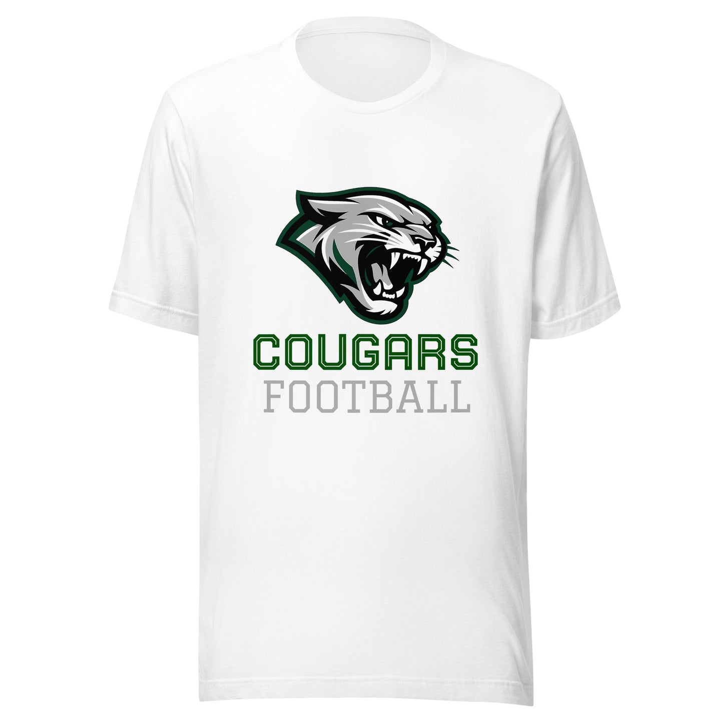 Performance | T-Shirt | Colts Neck Cougars | Youth Tackle Football (AYF) | Strike Mascot Logo
