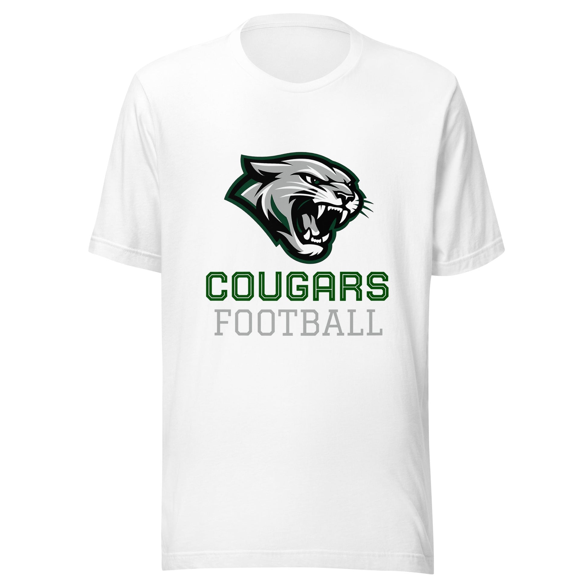 Performance | T-Shirt | Colts Neck Cougars | Youth Tackle Football (AYF) | Strike Mascot Logo